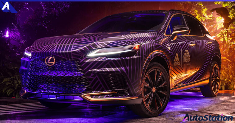 Lexus RX 500h Vibe-Branium Black Panther Wakanda Forever