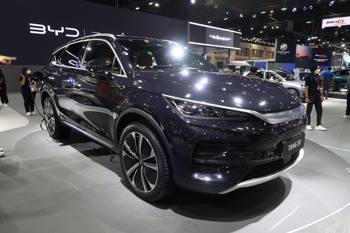 electric cars in the motor expo 2022