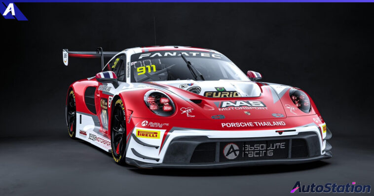 bangchak supports the porsche racing team