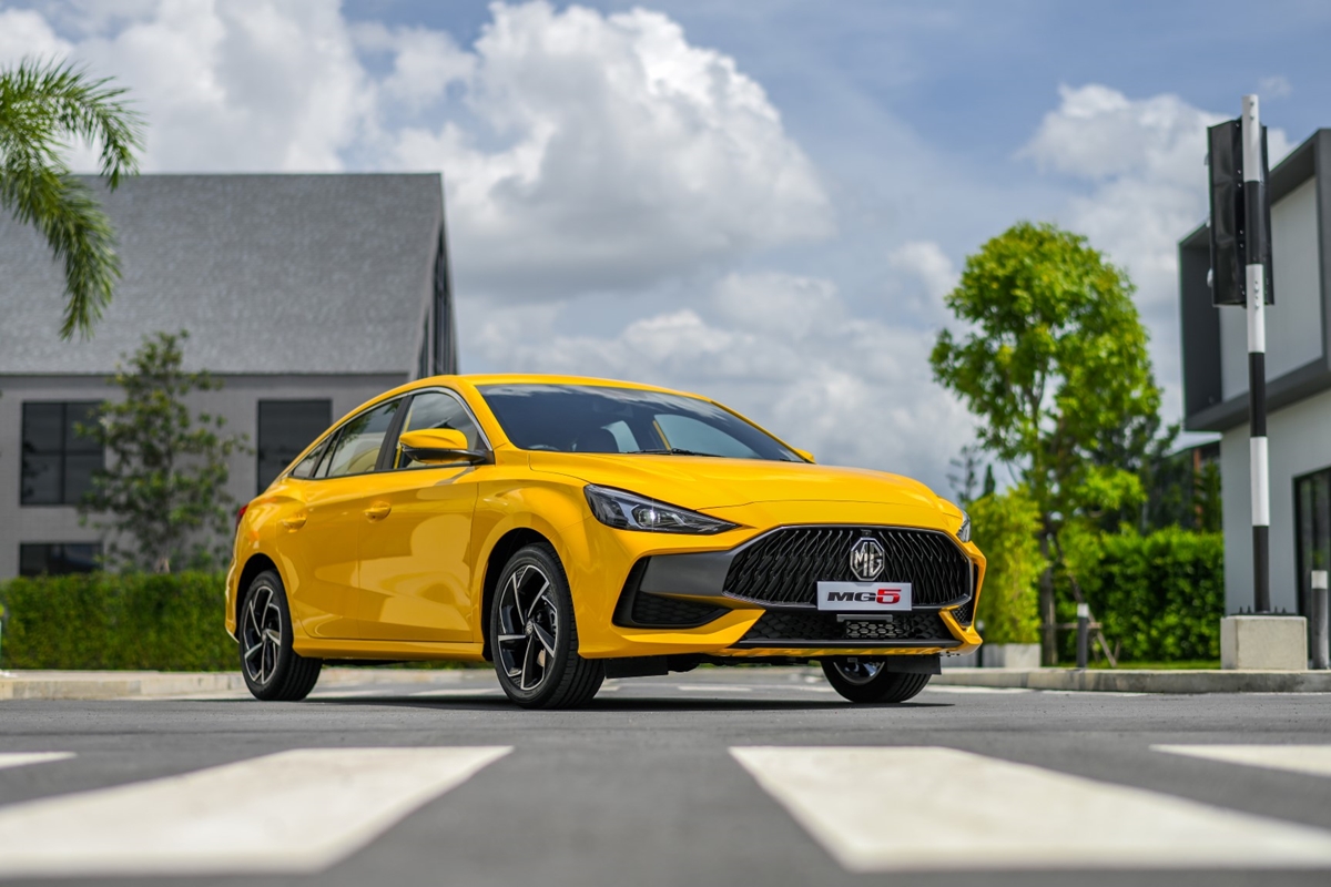 MG5 / MG5 Scorpio รุ่นไมเนอร์เชนจ์