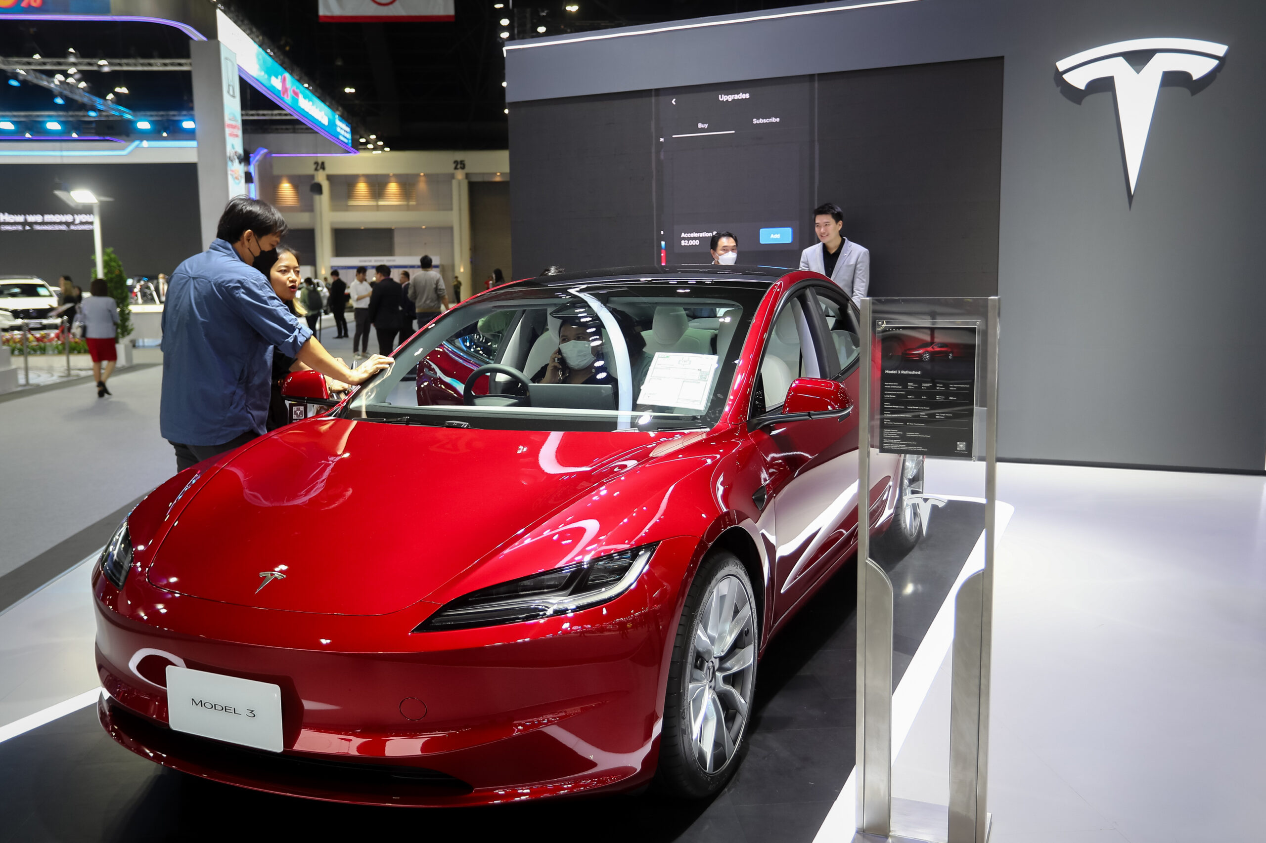 Tesla model deals 3 motor kw