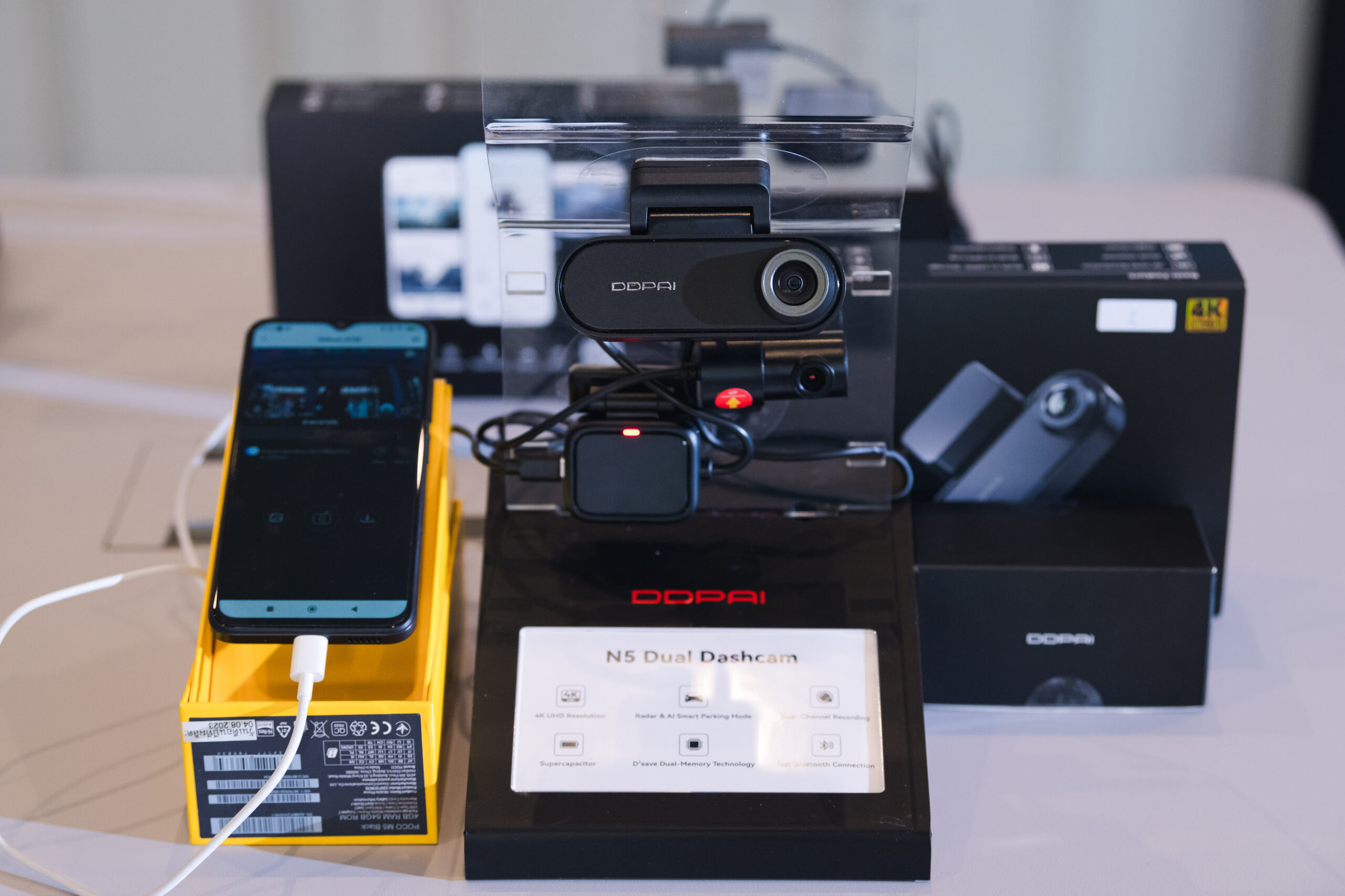 กล้องติดรถยนต์ DDPAI