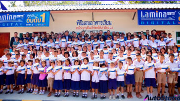 ลามิน่าสานฝันเด็กไทยได้เล่าเรียน