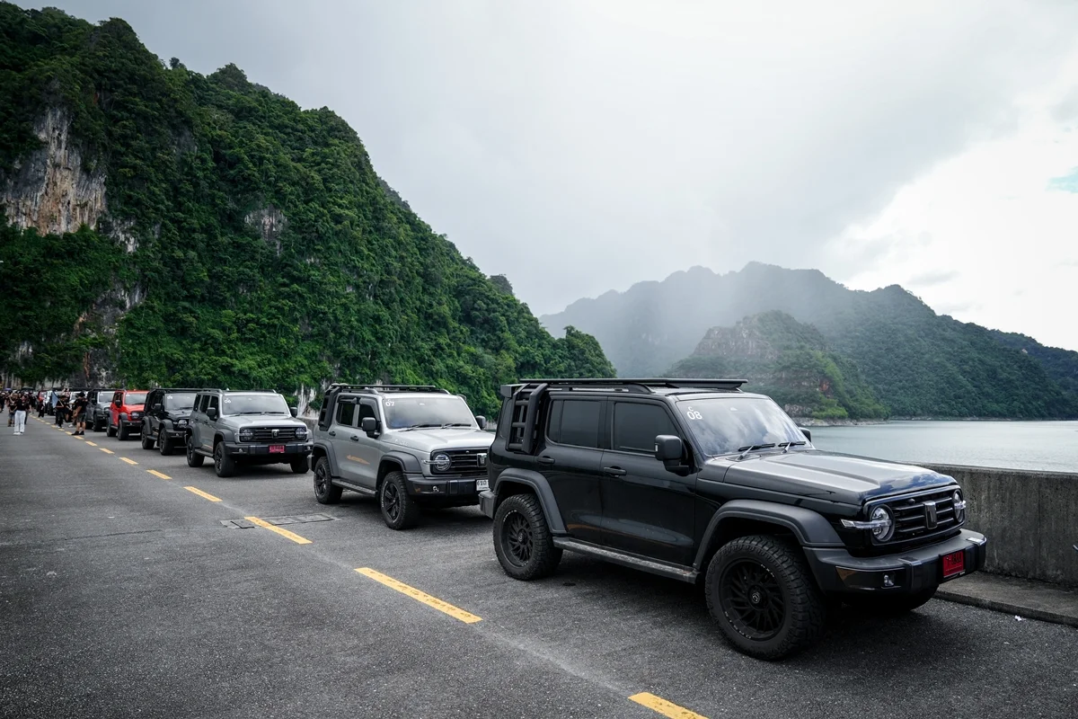 Off-Road Activities GWM TANK 300 User at Kanchanaburi