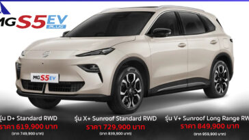 MG S5 EV Plus ปรับลดราคา